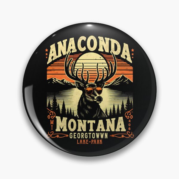 Item preview, Anaconda Montana - Elk Georgetown Lake Anaconda MT 406 Gift designed and sold by JUSTBEELEGANT.