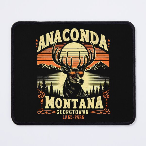 Item preview, Anaconda Montana - Elk Georgetown Lake Anaconda MT 406 Gift designed and sold by JUSTBEELEGANT.