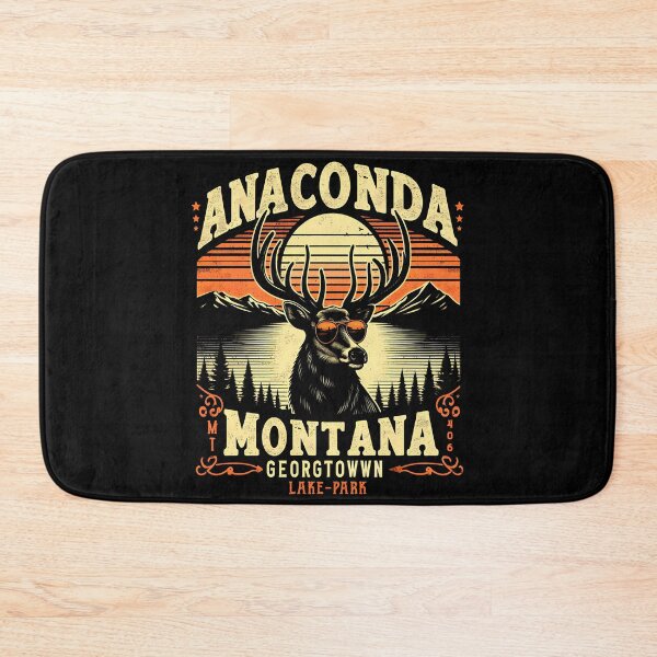 Item preview, Anaconda Montana - Elk Georgetown Lake Anaconda MT 406 Gift designed and sold by JUSTBEELEGANT.