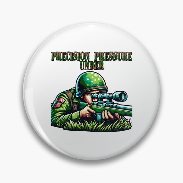 Item preview, Steady Aim: Sniper's Precision Under Pressure designed and sold by artwaves.