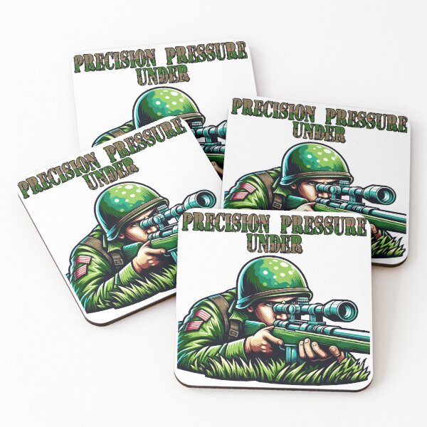 Item preview, Steady Aim: Sniper's Precision Under Pressure designed and sold by artwaves.