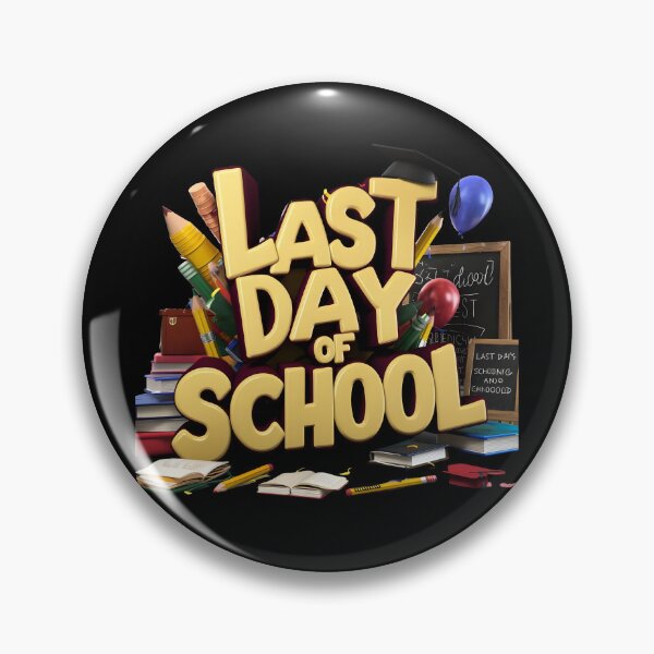 Item preview, Happy last Day Of School - Scholastic Style designed and sold by KarizmaCorner.