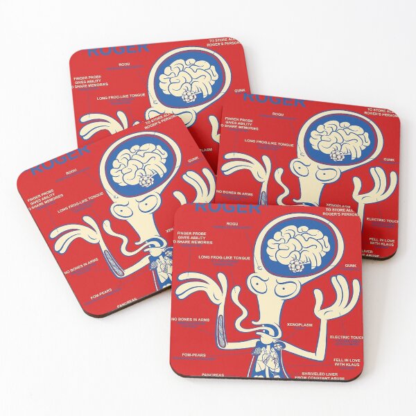 Item preview, Roger Alien Anatomy designed and sold by arfabasoko.