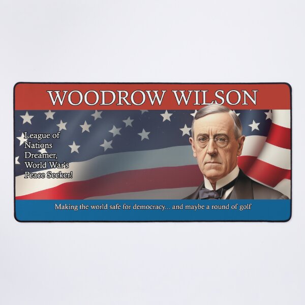 Item preview, Woodrow Wilson Electoral Poster designed and sold by Static-Panda.
