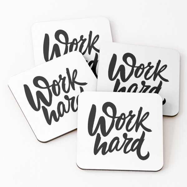 Item preview, Work Hard designed and sold by Meemaart.