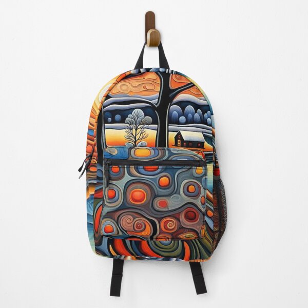 Item preview, Winter day at sunset 1 designed and sold by George Hutton Hunter.