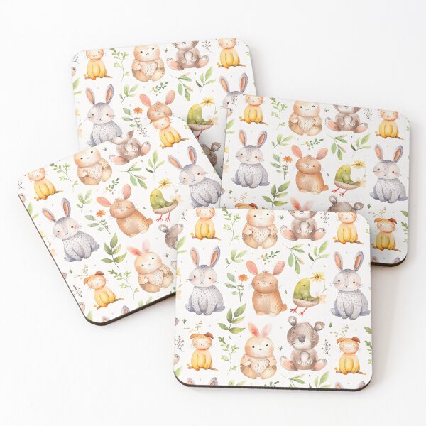 Item preview, Whimsical animals Seamless Patterns #1 designed and sold by LittleTiger29.