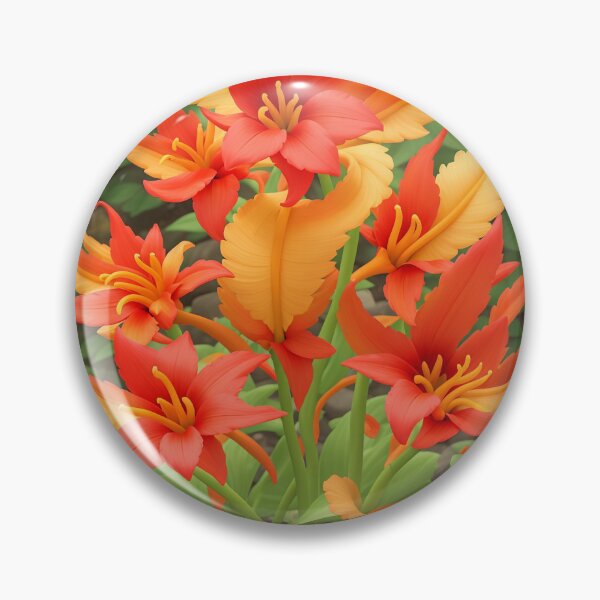 Item preview, Beauty of flame lily. designed and sold by PatDoArt.