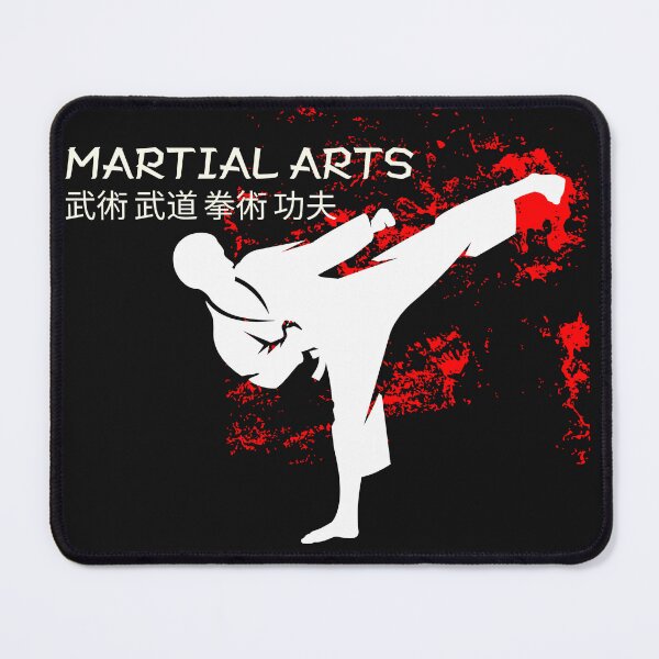 Item preview, Martial Arts Karate Kick Silhouette, Red and Black Unisex  designed and sold by MTJ-Mushrooms.