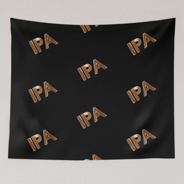 Item preview, IPA Beer Typography Design designed and sold by trepiu.