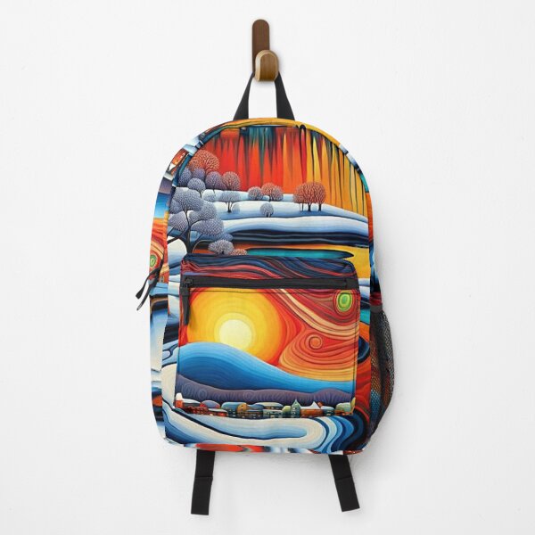 Item preview, Winter day at sunset 3 designed and sold by George Hutton Hunter.