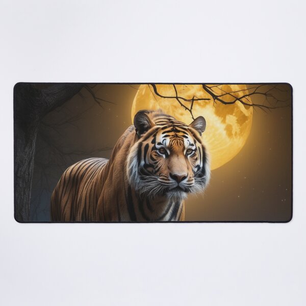 Item preview, tiger perches atop a leafless tree designed and sold by arjad3n.