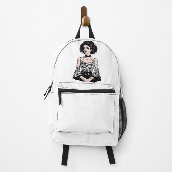Item preview, astrological tattoos dark-haired young woman designed and sold by 90's Misaki.