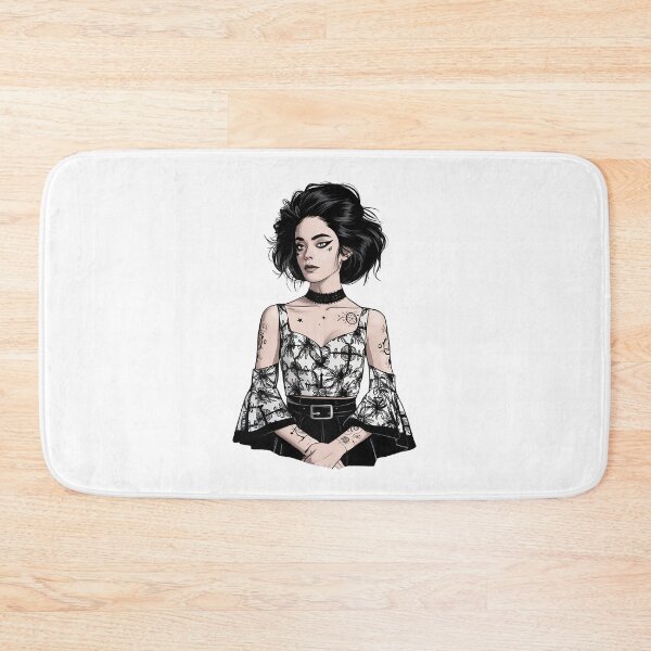 Item preview, astrological tattoos dark-haired young woman  designed and sold by 90's Misaki.