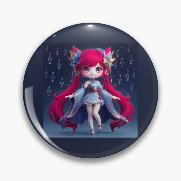 Item preview, Blue Chibi Spirit Fox Aoi designed and sold by CHIBI_POPZ.