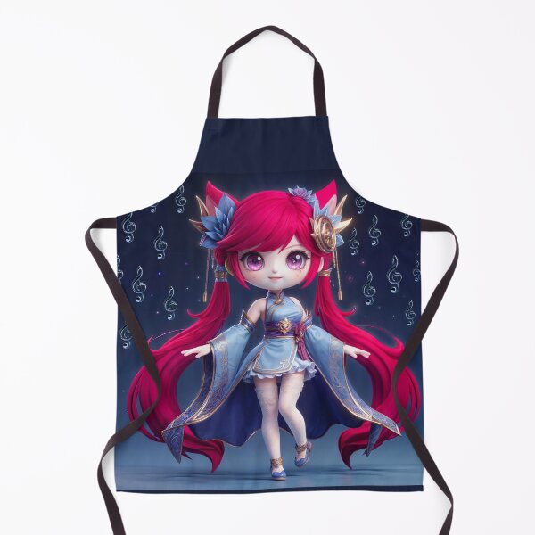 Artikelvorschau, Blauer Chibi-Geisterfuchs Aoi entworfen und verkauft von CHIBI_POPZ.