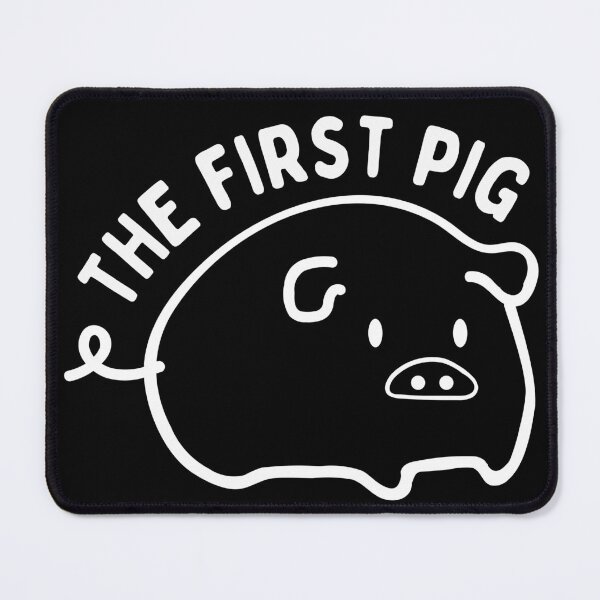 Item preview, The First Pig FUNNY designed and sold by CHANCHANAI.