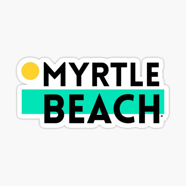 MYRTLE BEACH BLOCK Sticker
