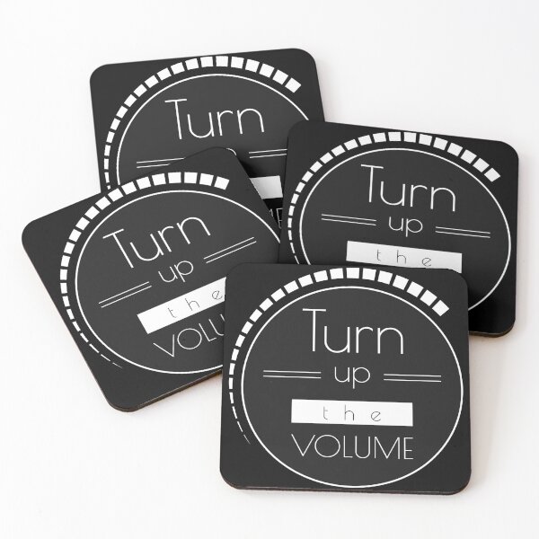 Item preview, Volume Button With Turn Up The Volume Word's designed and sold by Luxuriously.