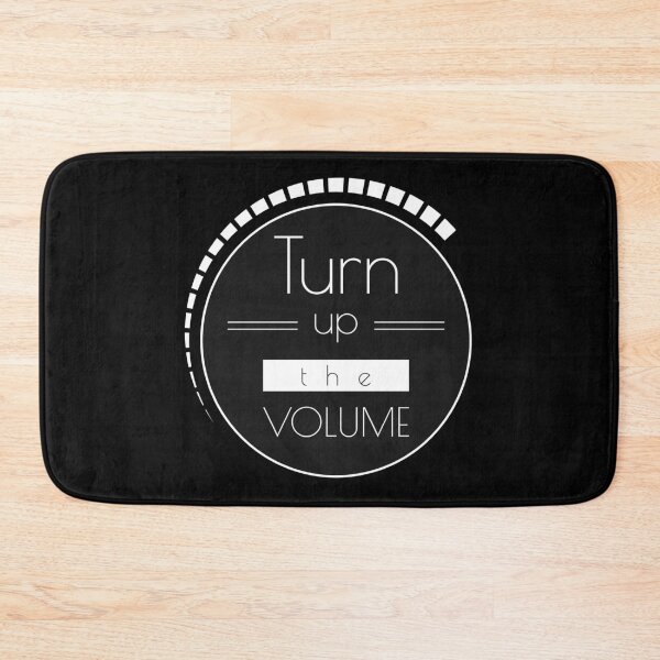 Item preview, Volume Button With Turn Up The Volume Word's designed and sold by Luxuriously.