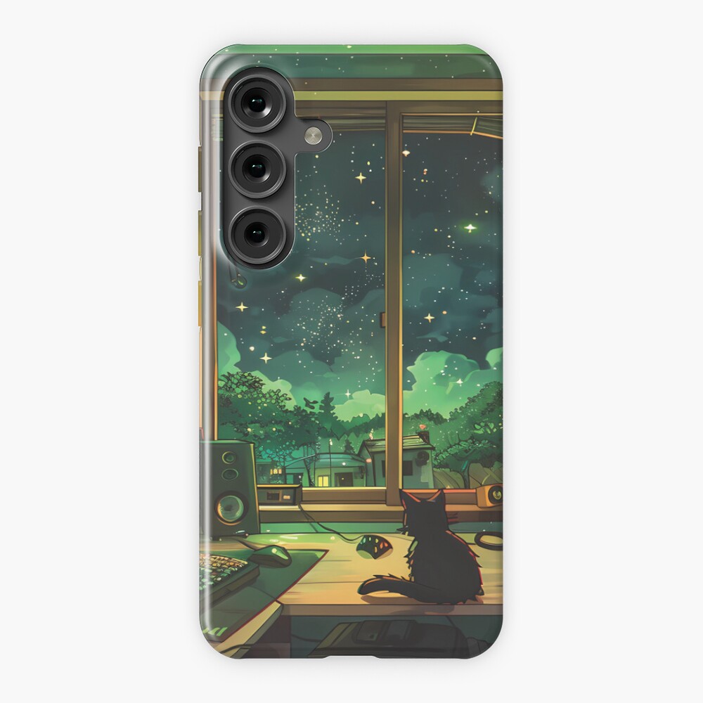 Aperçu de l'œuvre Coque rigide Samsung Galaxy créée et vendue par KWorldDesigns.