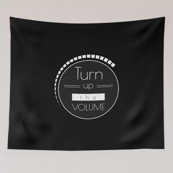 Item preview, Volume Button With Turn Up The Volume Word's designed and sold by Luxuriously.