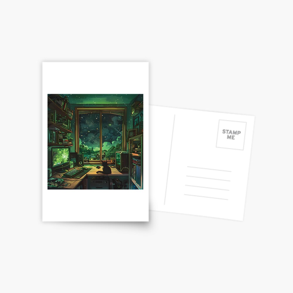 Aperçu de l'œuvre Carte postale créée et vendue par KWorldDesigns.
