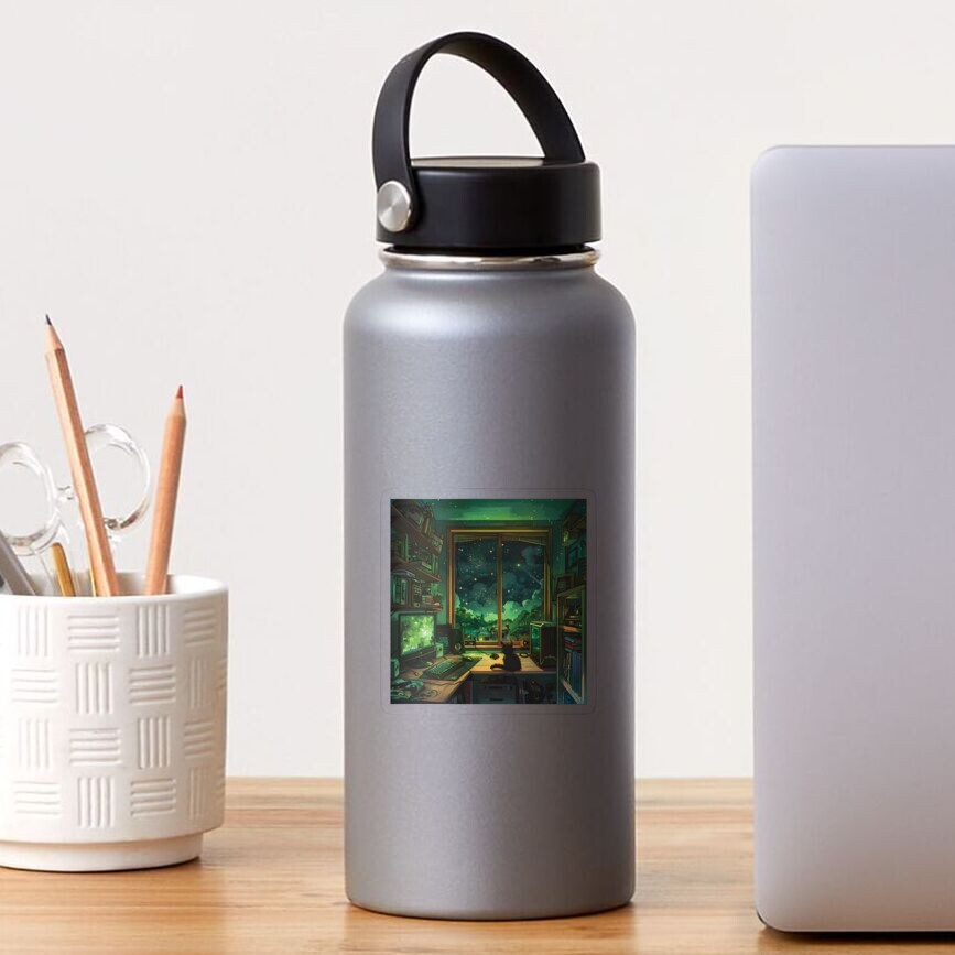 Aperçu de l'œuvre Sticker transparent créée et vendue par KWorldDesigns.