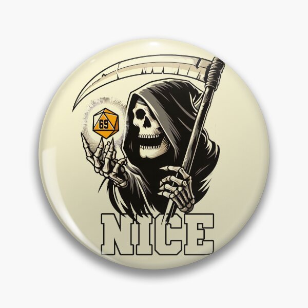 Item preview, Reaper's Lucky Number designed and sold by Slick-Waffles.