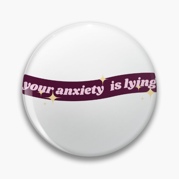 Item preview, your anxiety is lying sparkly designed and sold by shopfromluvv.
