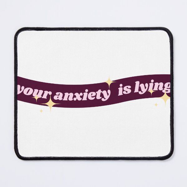 Item preview, your anxiety is lying sparkly designed and sold by shopfromluvv.