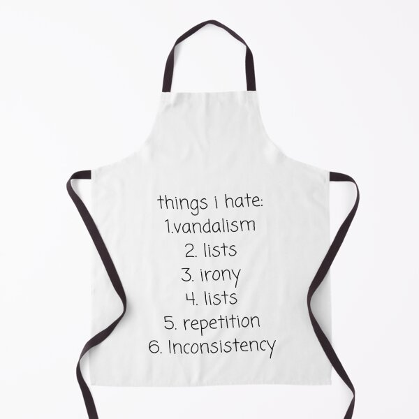 Item preview, Funny irony list designed and sold by K1ndo.
