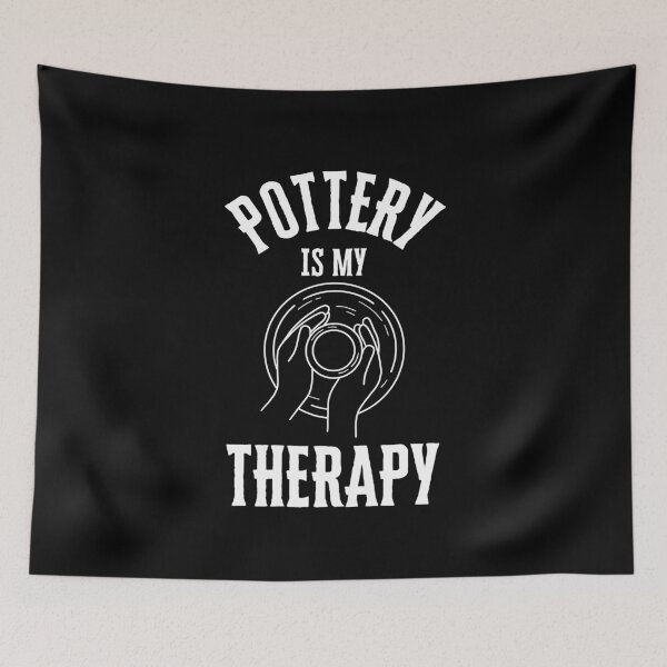 Item preview, Pottery is my therapy designed and sold by sydney-syder.