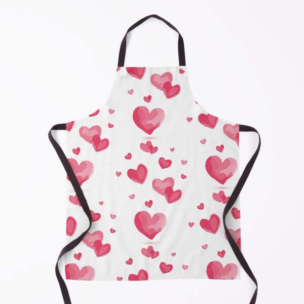 Item preview, All shades of pink - pink hearts in watercolors designed and sold by LittleTwichArt.