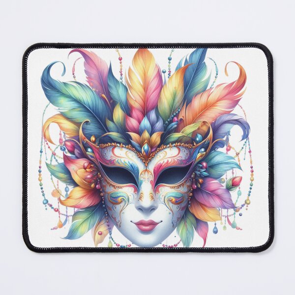 Item preview, Stunning Colourful Mask designed and sold by Ravensplace22.