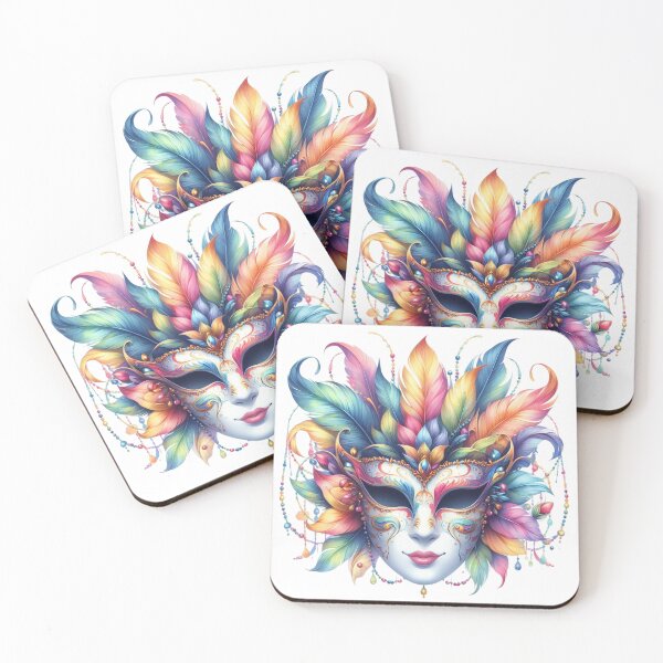 Item preview, Stunning Colourful Mask  designed and sold by Ravensplace22.