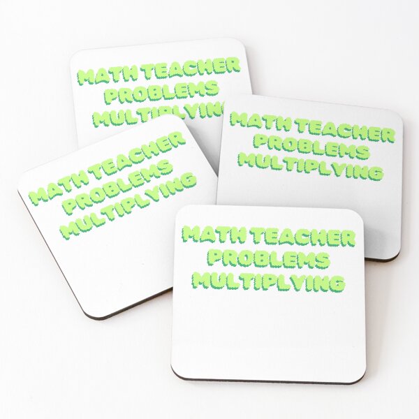Item preview,  Math Teacher Problems Multiplying designed and sold by rawaart1.
