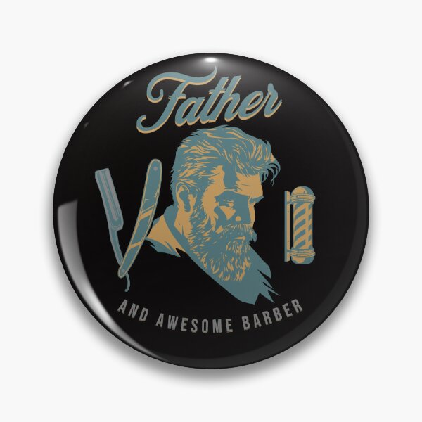 Item preview, Father and awesome Barber designed and sold by BritishDelights.