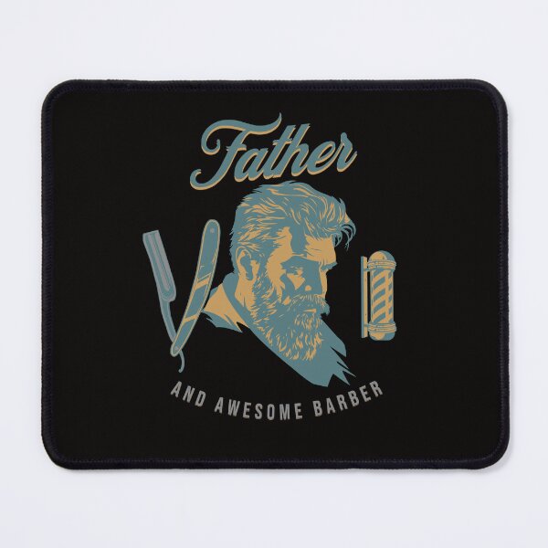 Item preview, Father and awesome Barber designed and sold by BritishDelights.