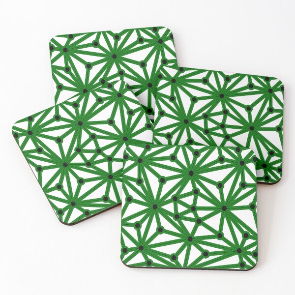 Item preview, Abstract geometric pattern - green. designed and sold by K.S ART.