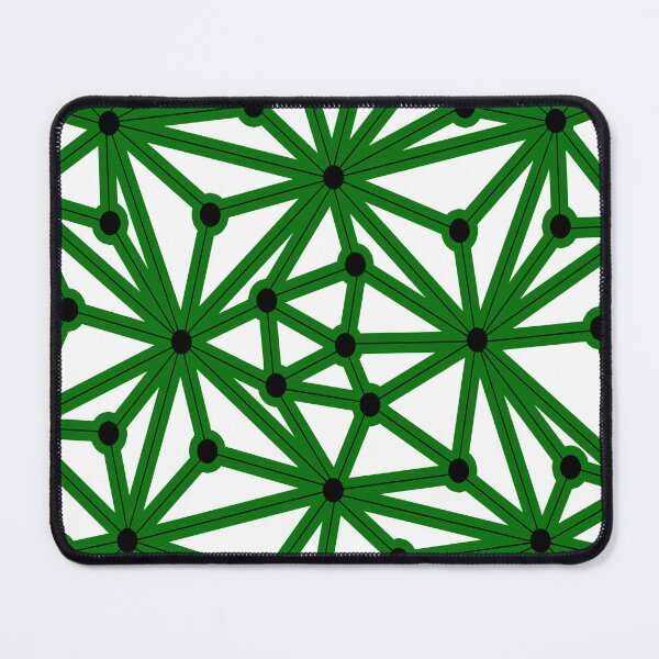 Item preview, Abstract geometric pattern - green. designed and sold by K.S ART.
