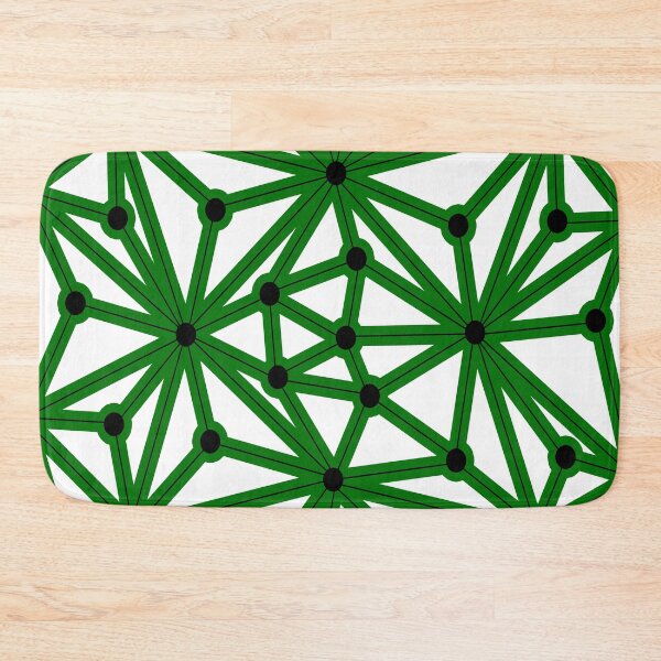 Item preview, Abstract geometric pattern - green. designed and sold by K.S ART.
