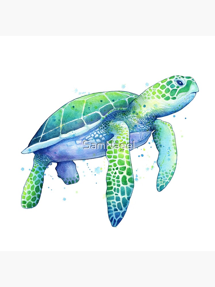 Discover Green Sea Turtle Bag