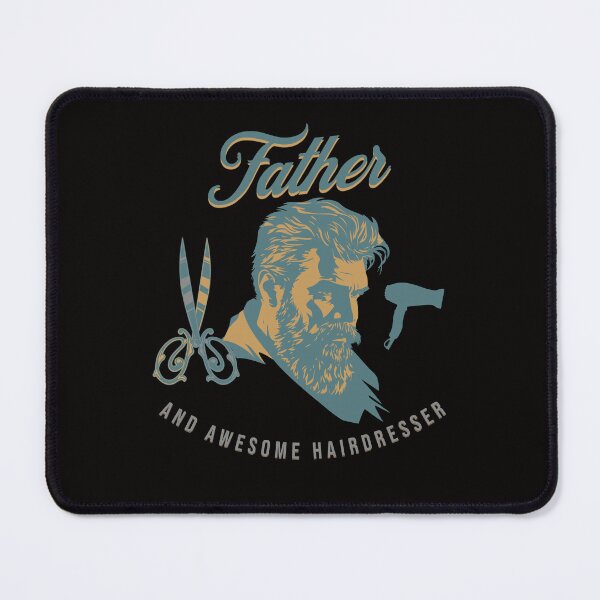 Item preview, Father and awesome hairdresser designed and sold by BritishDelights.