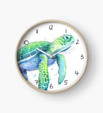 Green Sea Turtle Clock