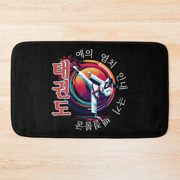 Item preview, Five tenets of Taekwondo in Korean Hangul designed and sold by Aura Artistic.