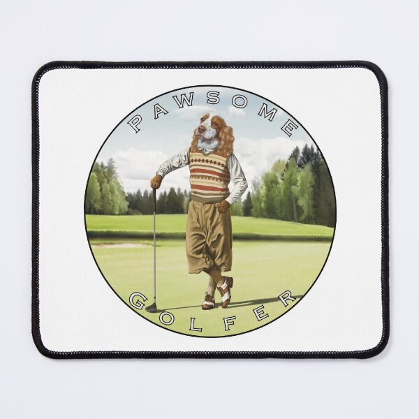 Item preview, Pawsome Golfer designed and sold by Kindberg.
