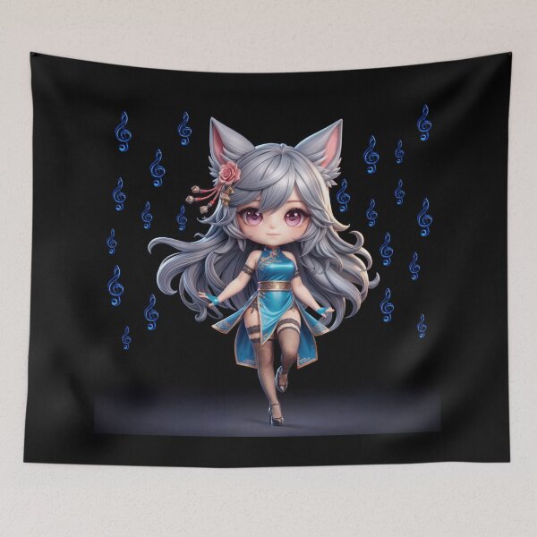 Item preview, Spiritual Fox Chibi Anil Sora designed and sold by CHIBI_POPZ.