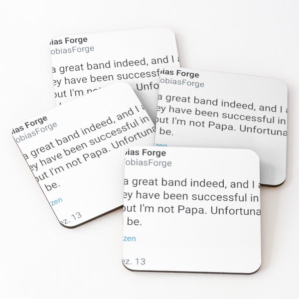 Item preview, Tobias Forge Tweet "I'm not Papa." designed and sold by Doodlekamikaze.