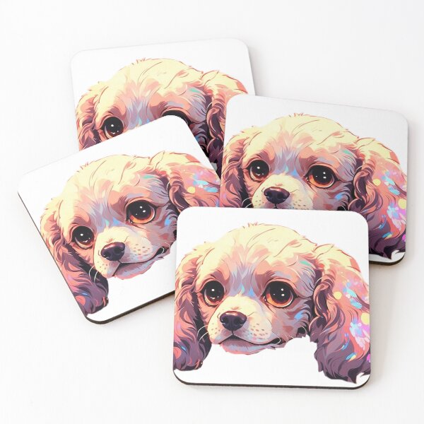 Item preview, Cute cocker spaniel face  designed and sold by LevCreates.